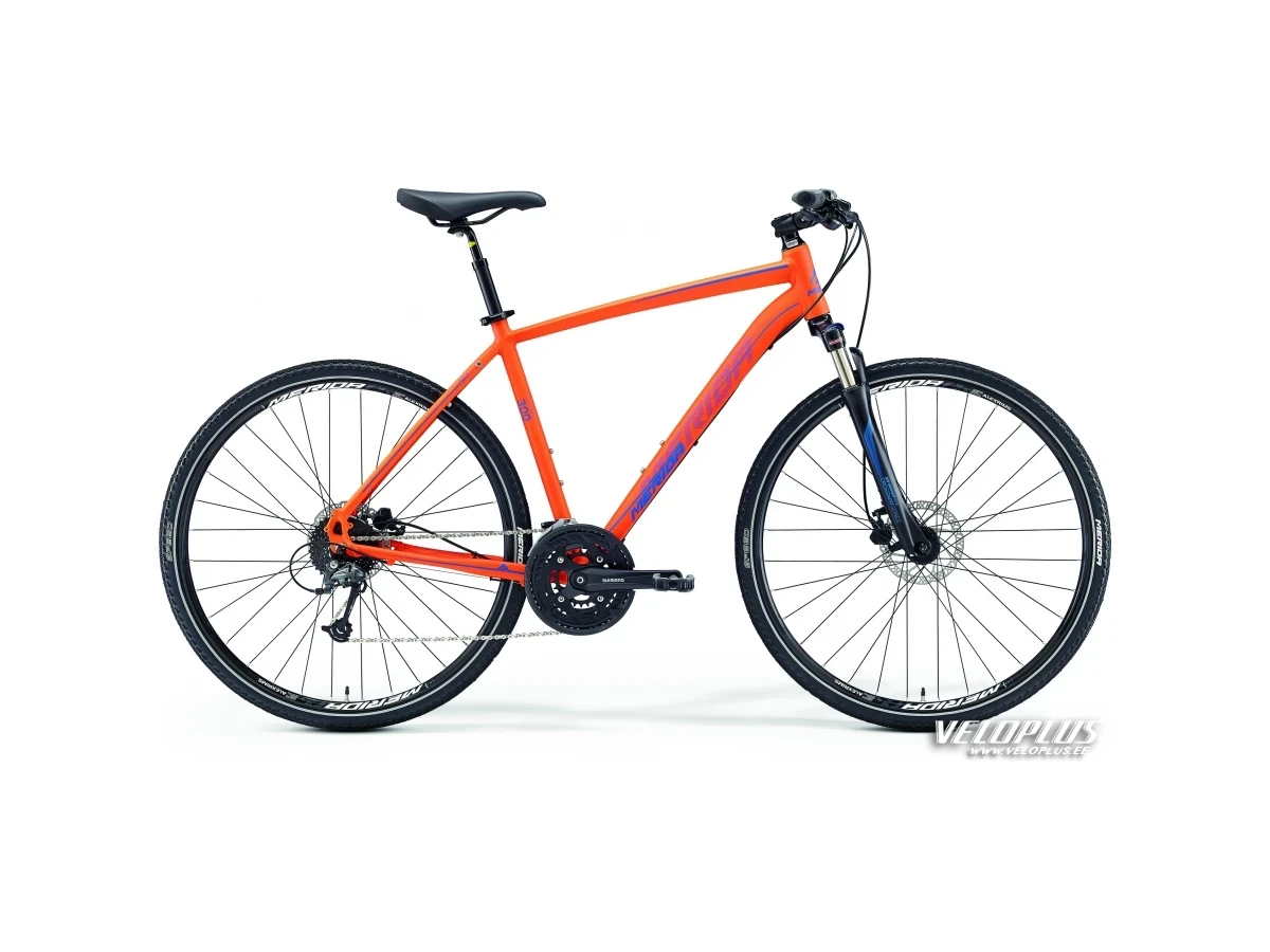 Bелосипед Merida Crossway 300 46cm матовый оранжевый-синий