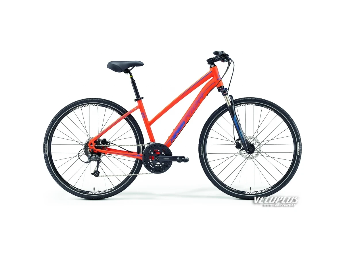 Bелосипед Merida Crossway 300 42cm Lady матовый оранжевый-синий