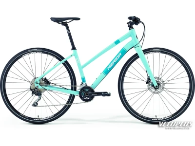 Ratas Merida Crossway Urban 500 50cm Lady roheline-roheline-valge