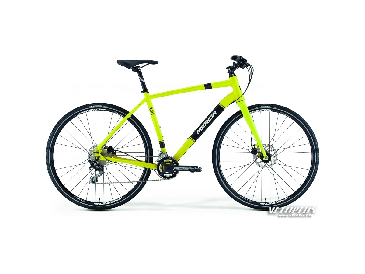 Polkupyörä Merida Crossway Urban 300 61cm keltainen-musta-valkoinen