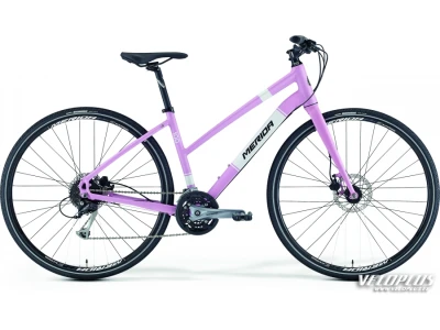 Bike Merida Crossway Urban 100 57cm Lady pink-white-black