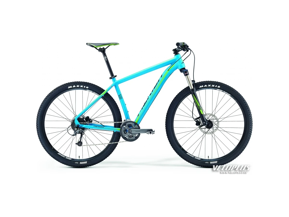 Bike Merida Big.Nine 300 17" matt blue-green-black