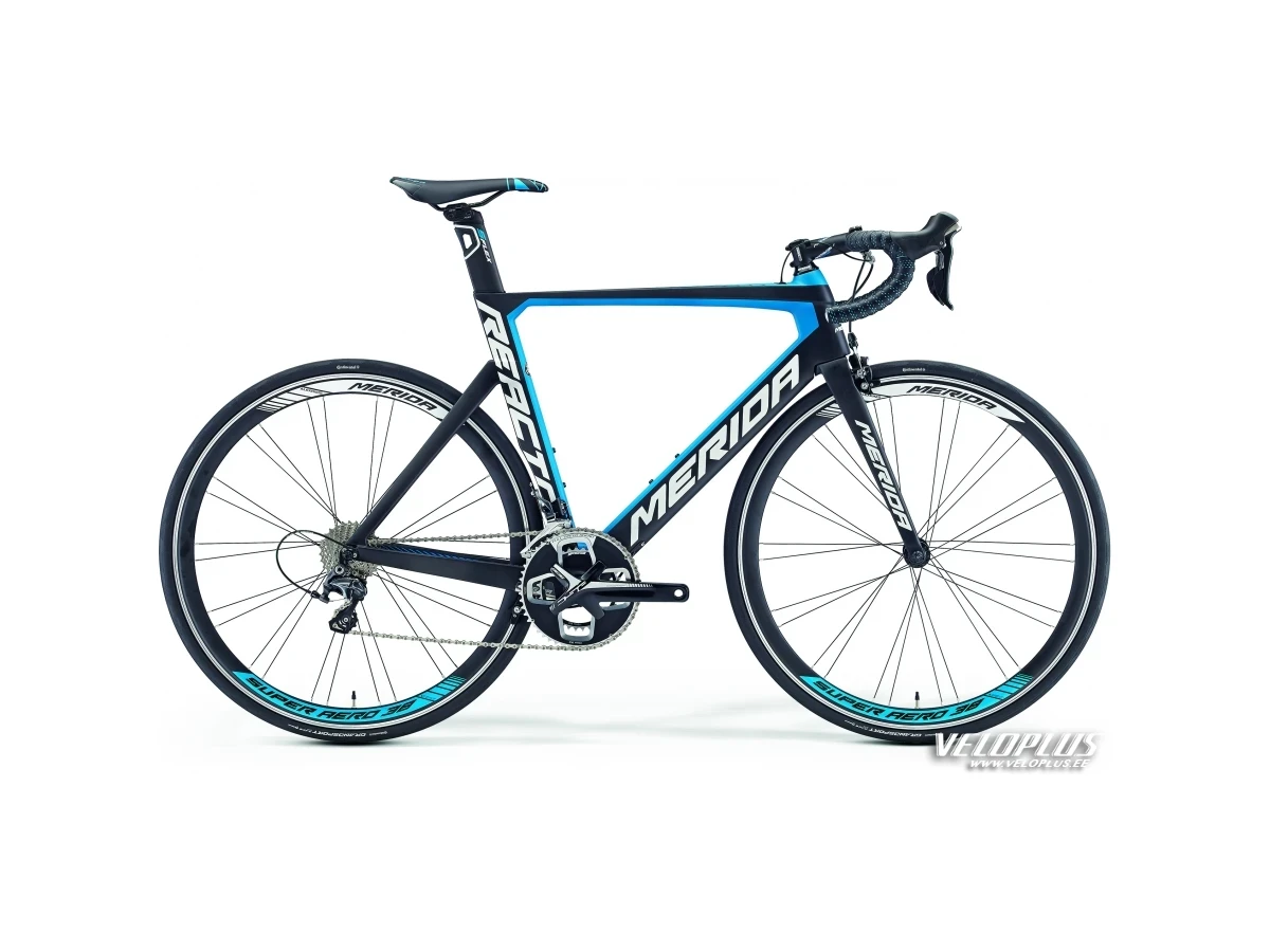 Ratas Merida Reacto 5000 XS(47cm) matt carbon-sinine