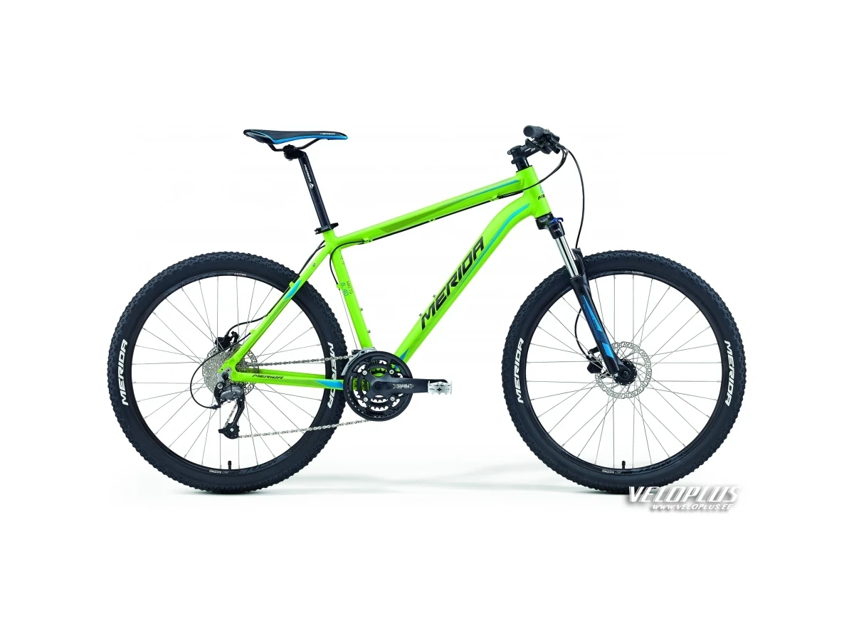 Bike Merida Matts 6.40-D 24" matt green-blue-black