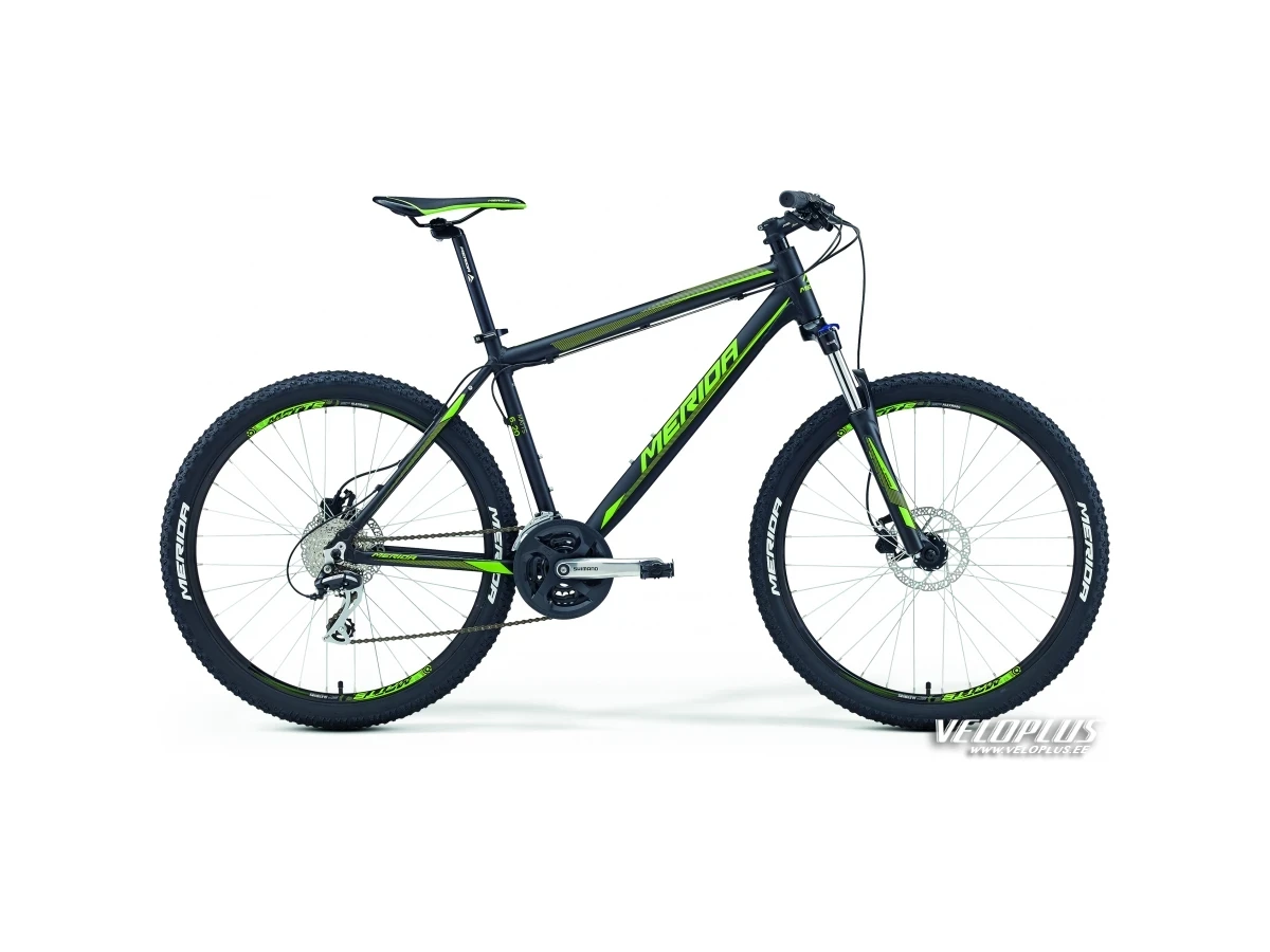 Bike Merida Matts 6.20-D 18" matt black-green