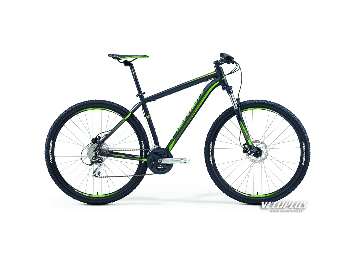 Bike Merida Big.Nine 20-D 21" matt black-green-2016