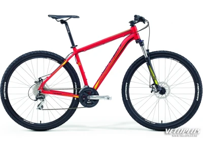 Bike Merida Big.Nine 20-Md 21" matt red-yellow-black