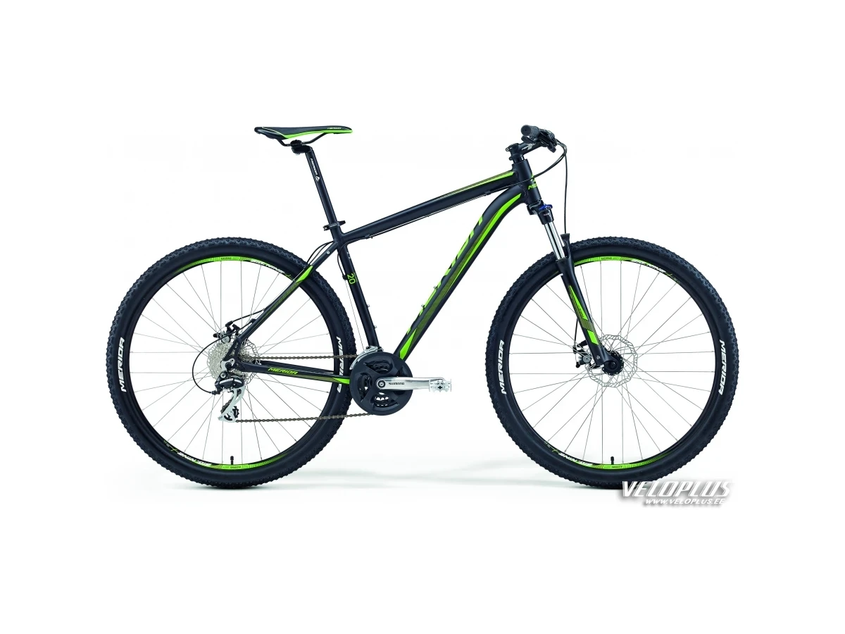 Bike Merida Big.Nine 20-Md 21" matt black-green