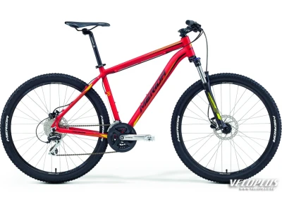Bike Merida Big.Seven 20-D 23" matt red-yellow-black