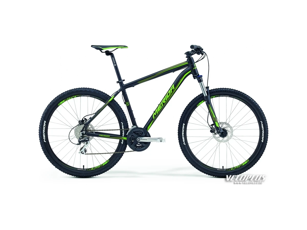 Bike Merida Big.Seven 20-D 21,5" matt black-green