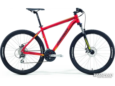 Bike Merida Big.Seven 20-Md 17" matt red-yellow-black