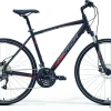 Ratas Merida Crossway 40-D 58cm matt must-punane-hall thumbnail 1