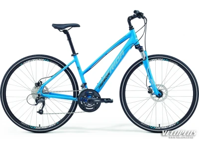 Ratas Merida Crossway 40-D 50cm Lady matt sinine-valge-must