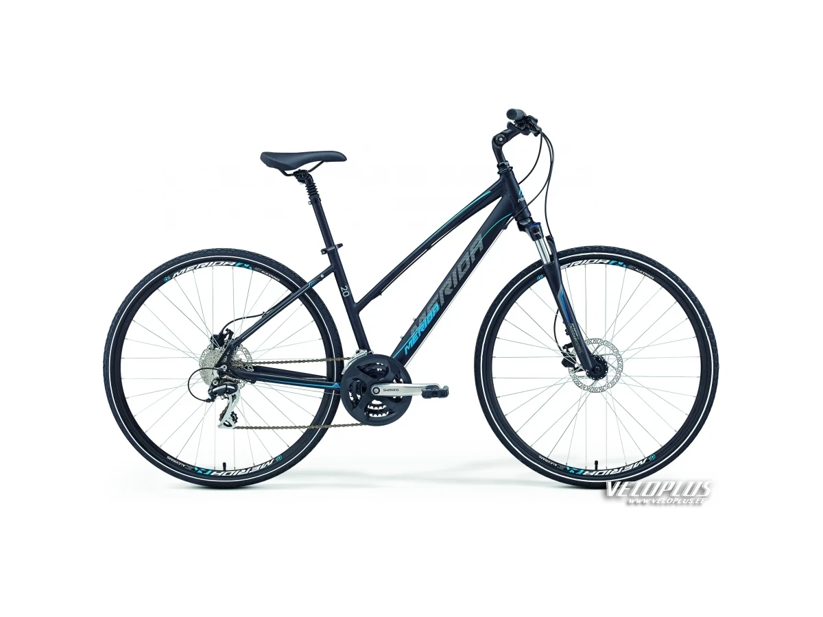 Ratas Merida Crossway 20-D 50cm Lady matt must-sinine-hall