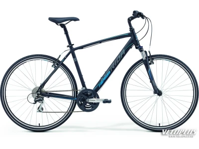 Polkupyörä Merida Crossway 20-V 44cm matta musta-sininen-harmaa