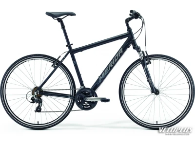Bike Merida Crossway 10-V 61cm matt black-grey-white