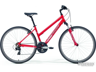 Ratas Merida Crossway 10-V 54cm Lady punane-valge