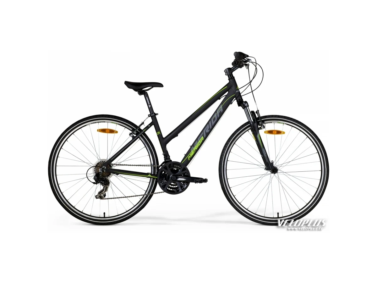 Bike Merida Crossway 5-V-Lady 42cm lady matt black(green)