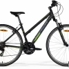 Bike Merida Crossway 5-V-Lady 57cm lady matt black(green) thumbnail 1