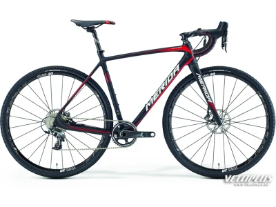 Polkupyörä Merida Cyclo Cross 9000 L (56cm) musta - punainen
