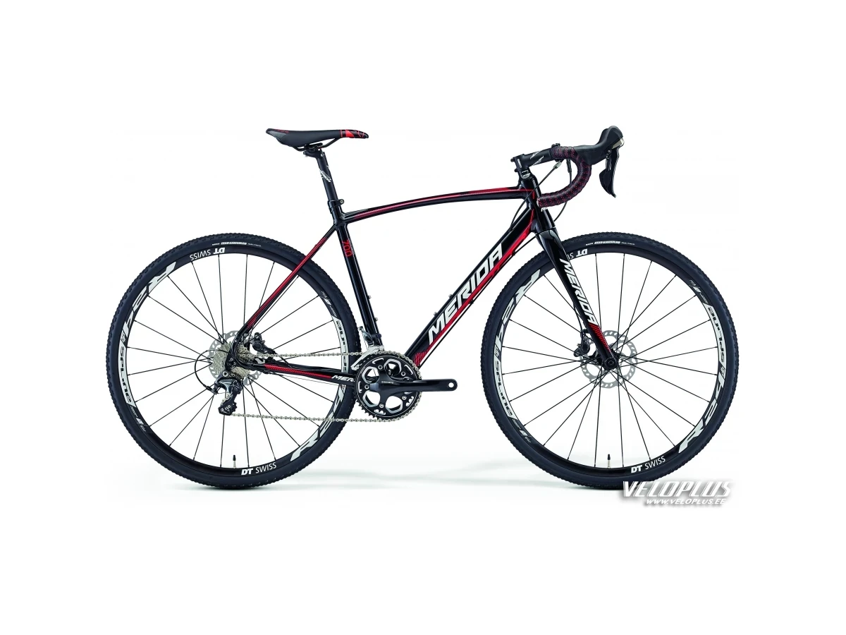 Polkupyörä Merida Cyclo Cross 700 S (50cm) musta - punainen