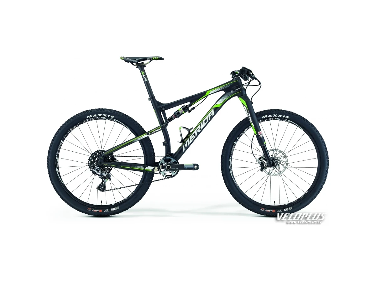 Bike Merida Ninety-Six 7.Team S matt carbon-green-white