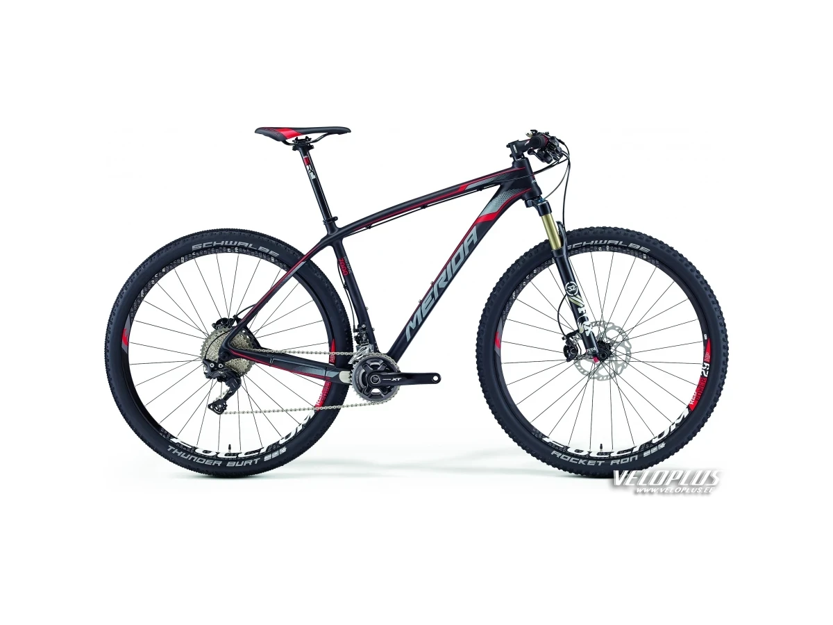 Bike Merida Big.Nine 7000 17" matt carbon-red-white
