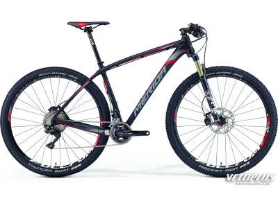 Bike Merida Big.Nine 7000 17" matt carbon-red-white