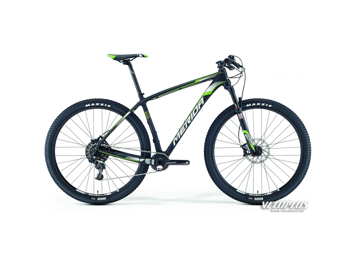 Bike Merida Big.Nine 6000 15" matt carbon-green-white