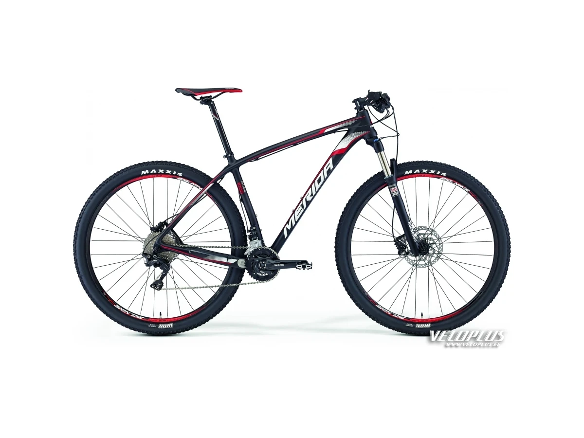Bike Merida Big.Nine 1000 19" matt carbon-red-white