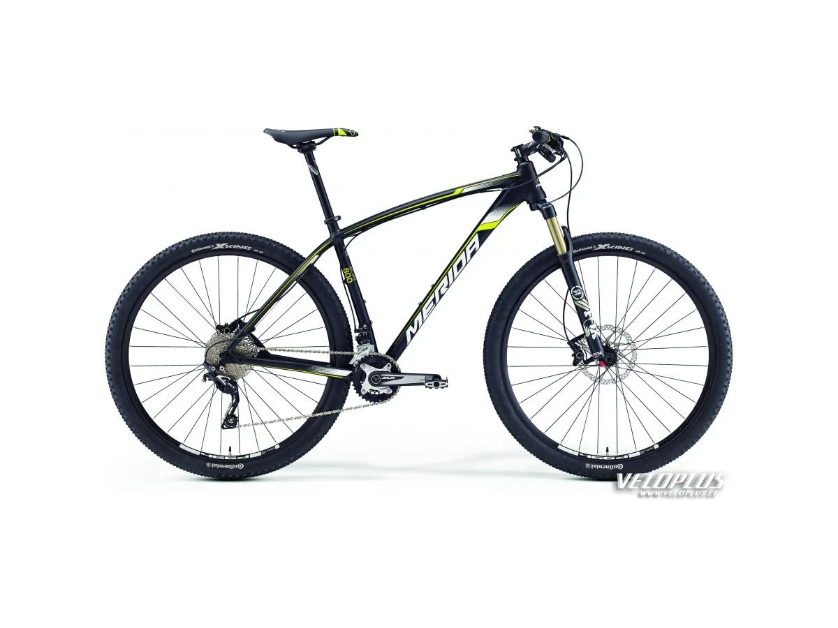 Bike Merida Big.Nine 800 17" matt black-yellow-white