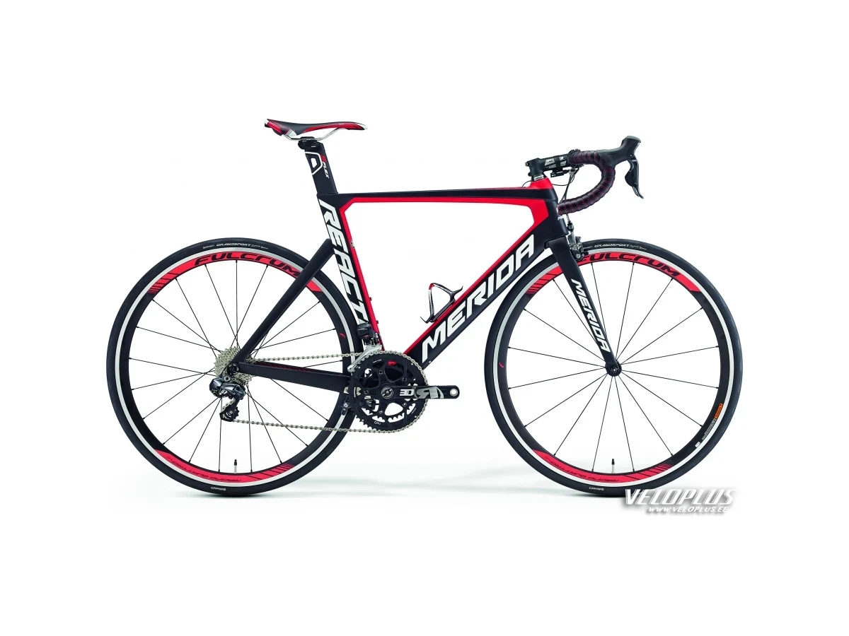Bike Merida Reacto 7000-E M-L(54cm) matt black-re Veloplus