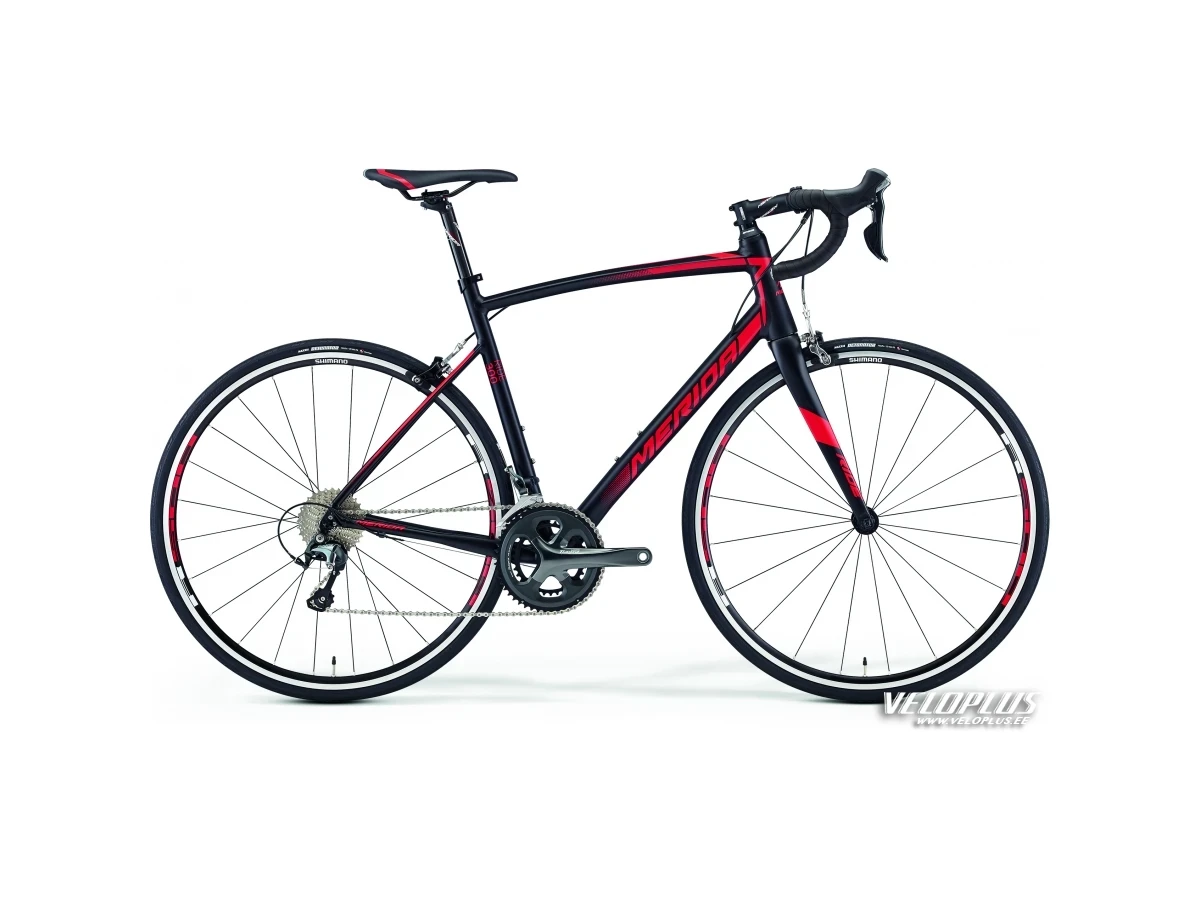 Bелосипед Merida Ride 300 XS(47cm) черный-красный