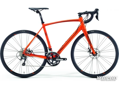 Bелосипед Merida Ride Disc 300 S(50cm) матовый оранжевый-черный
