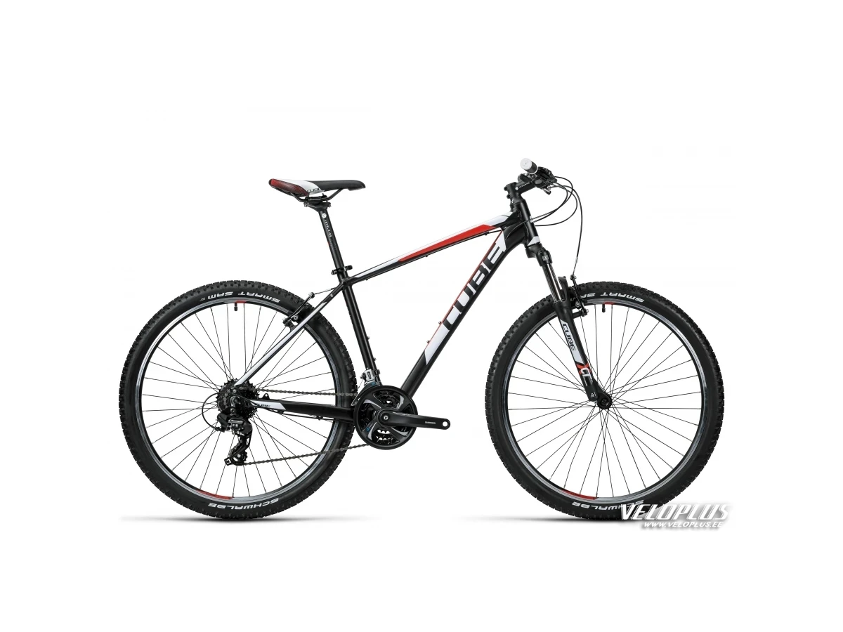 Bike Cube Aim 27.5 black-red 16"