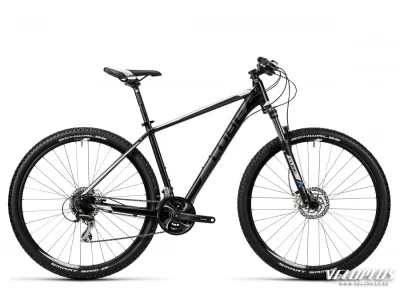 Ratas Cube Aim SL 27,5 must-valge 16"