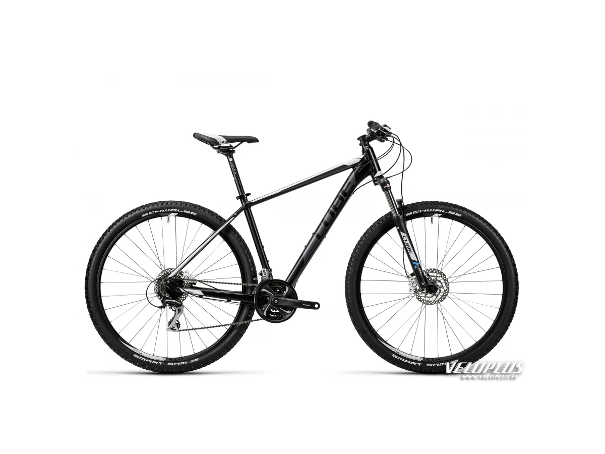 Ratas Cube Aim SL 29 must-valge 17"