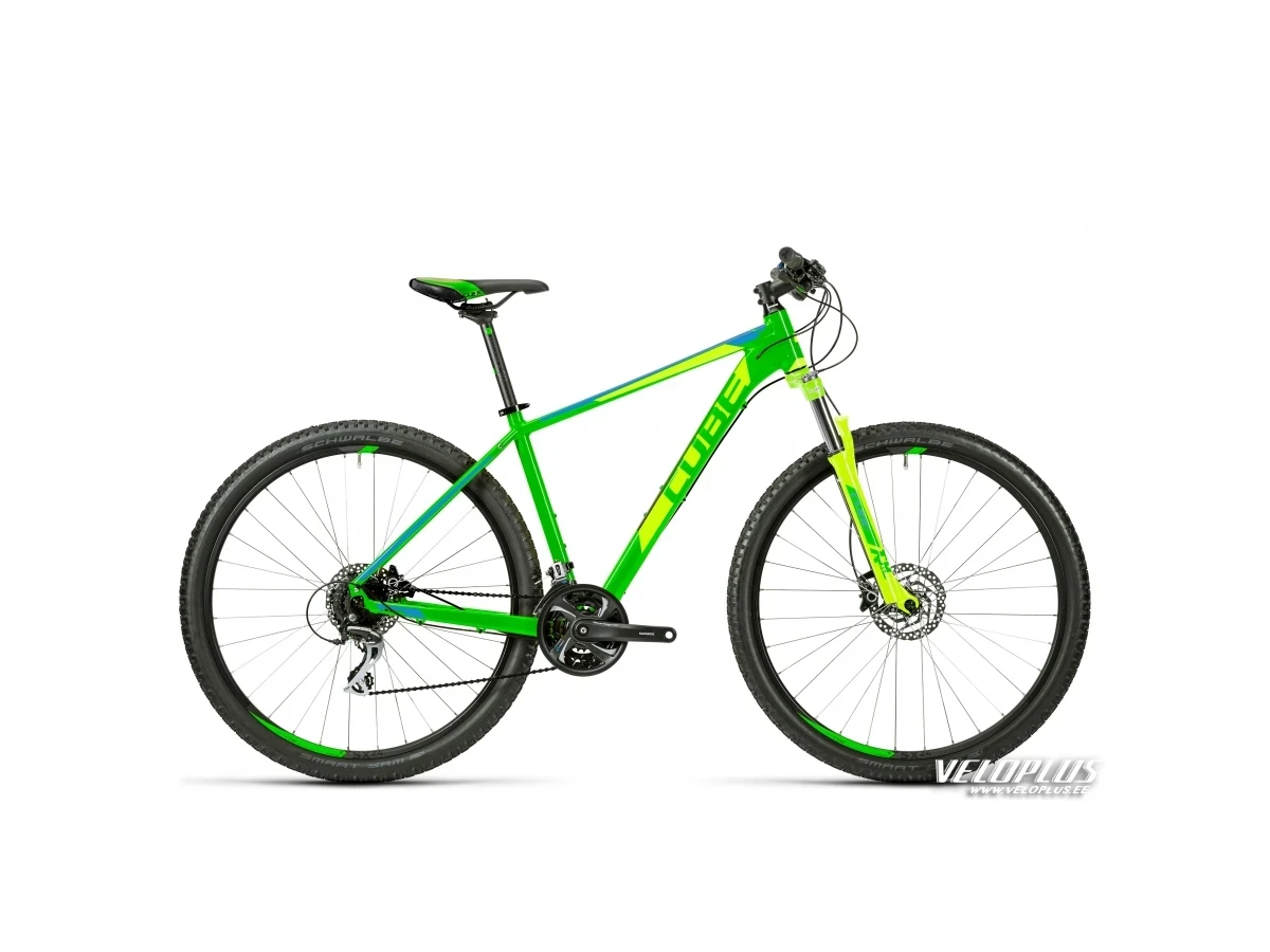 Ratas Cube Aim SL 27,5 roheline-sinine 14"