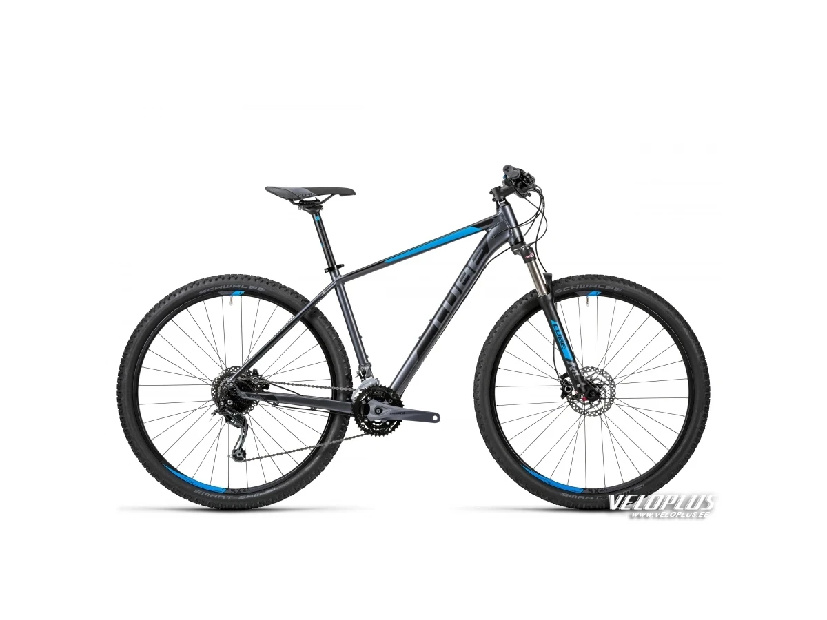 Bike Cube Analog grey´n´blue 18"