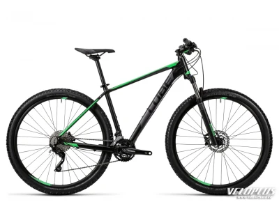 Bike Cube Attention black´n´green 19"