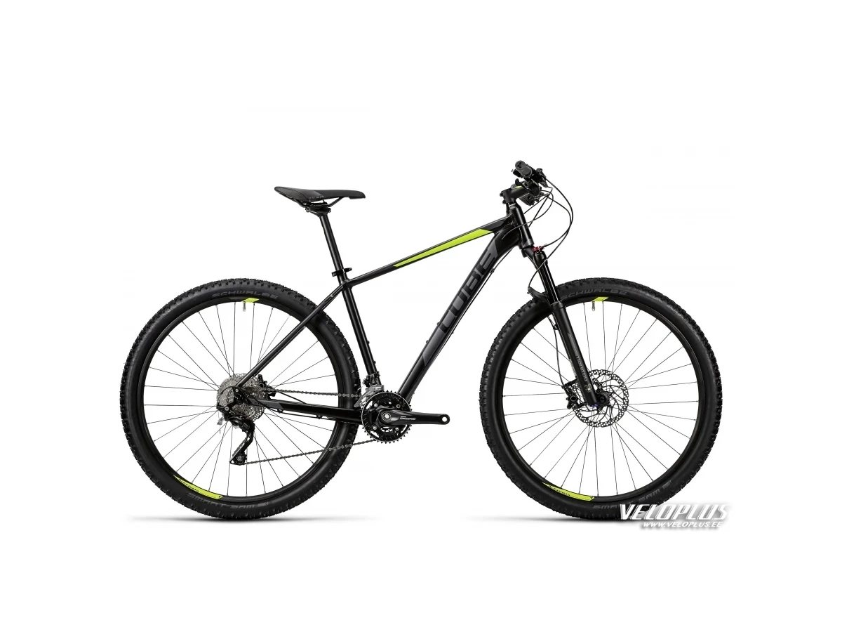 Bike Cube Acid black´n´flashyellow 18"
