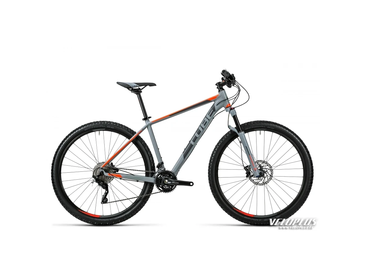 Bike Cube Acid grey´n´flashorange 21"