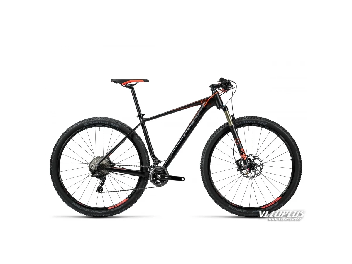Bike Cube Reaction HPA SL 2x black´n´flashred 17"