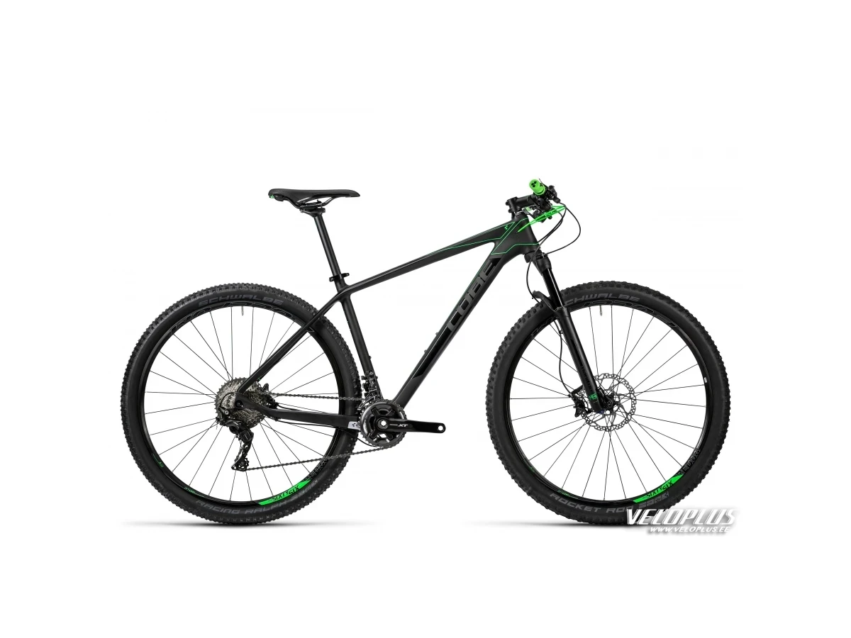 Bike Cube Reaction GTC Race 2x carbon´n´green 21"