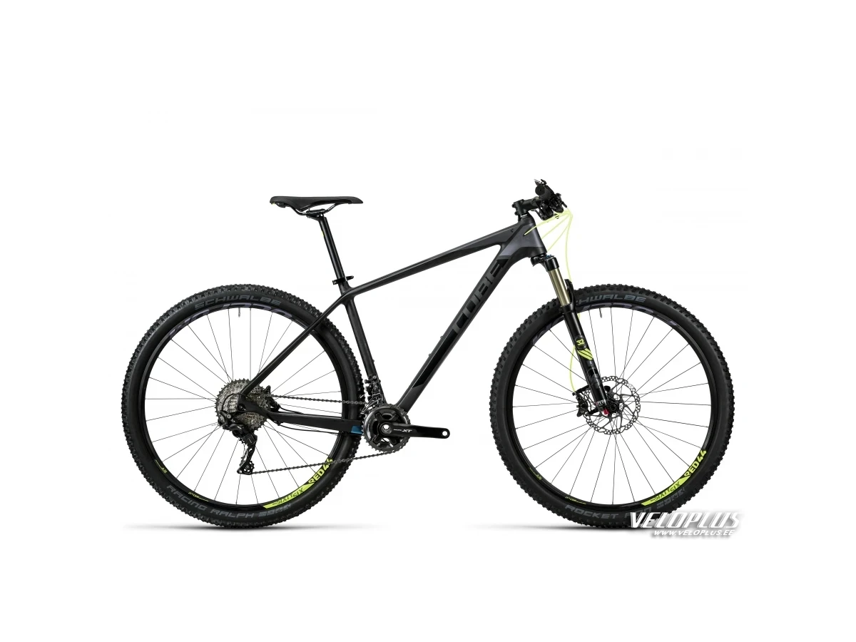 Bike Cube Reaction GTC SL 2x carbon´n´flashyellow 21"