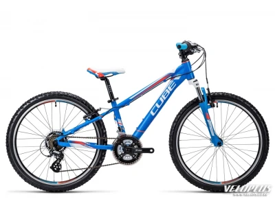 Bелосипед Cube Kid 240 синий-белый-красный  24"