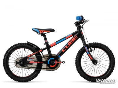 Ratas Cube Kid 160 must-punane-sinine 16"