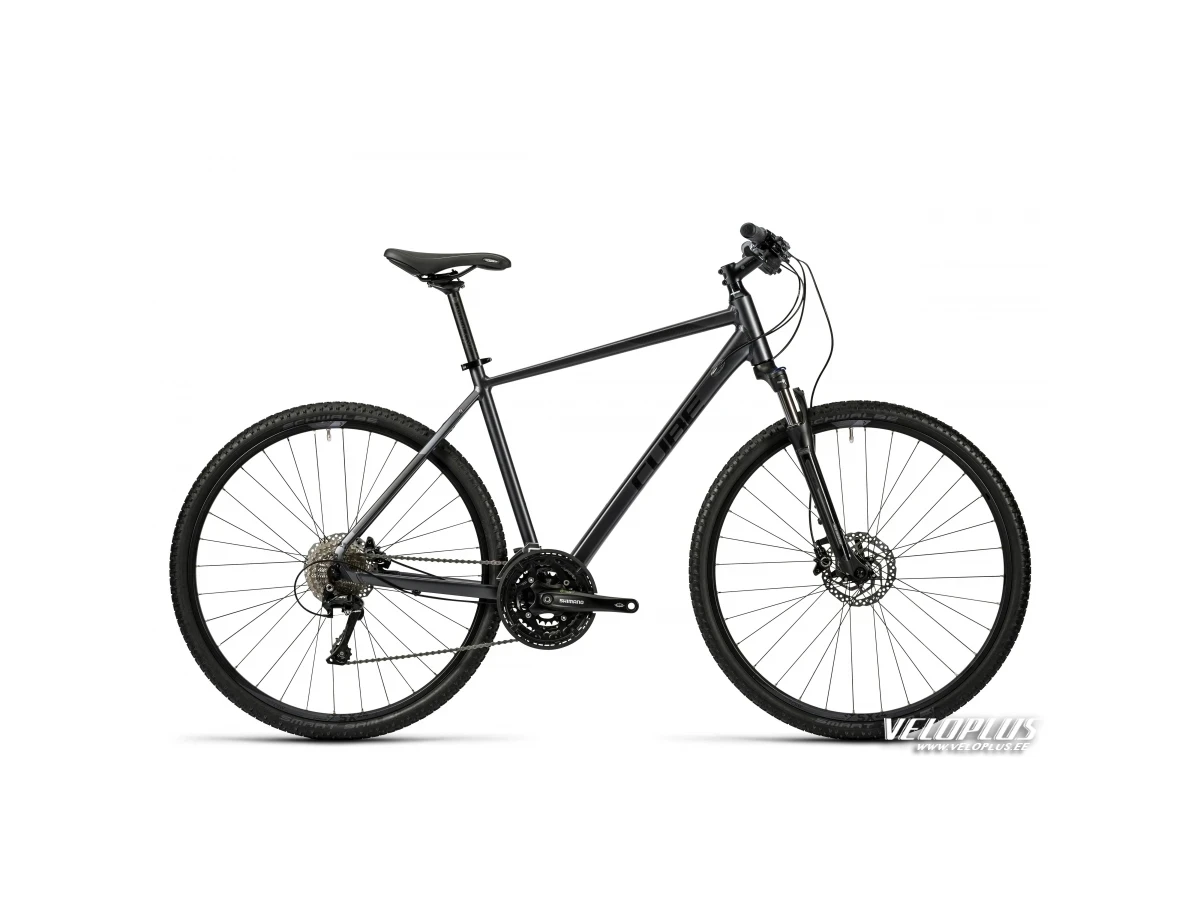 Bike Cube Nature Pro grey black 54 cm