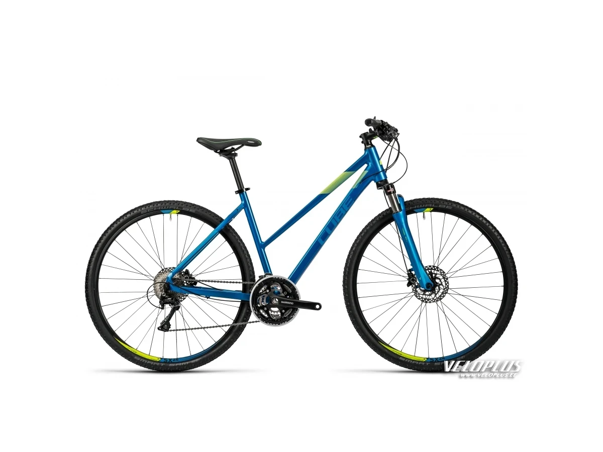 Bike Cube Cross blue kiwi 46 cm lady