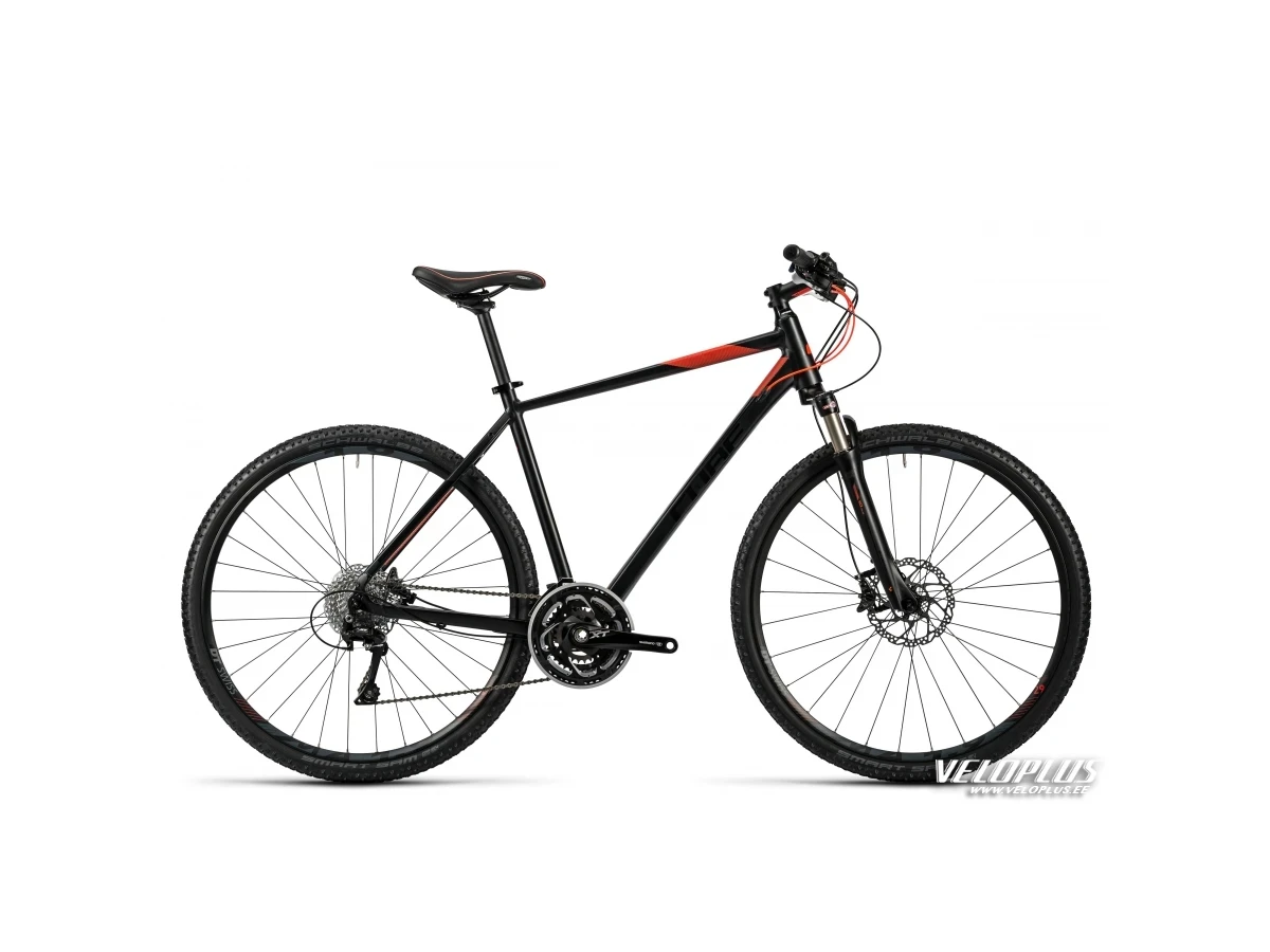 Bike Cube Tonopah Pro black glossy flashred 54 cm